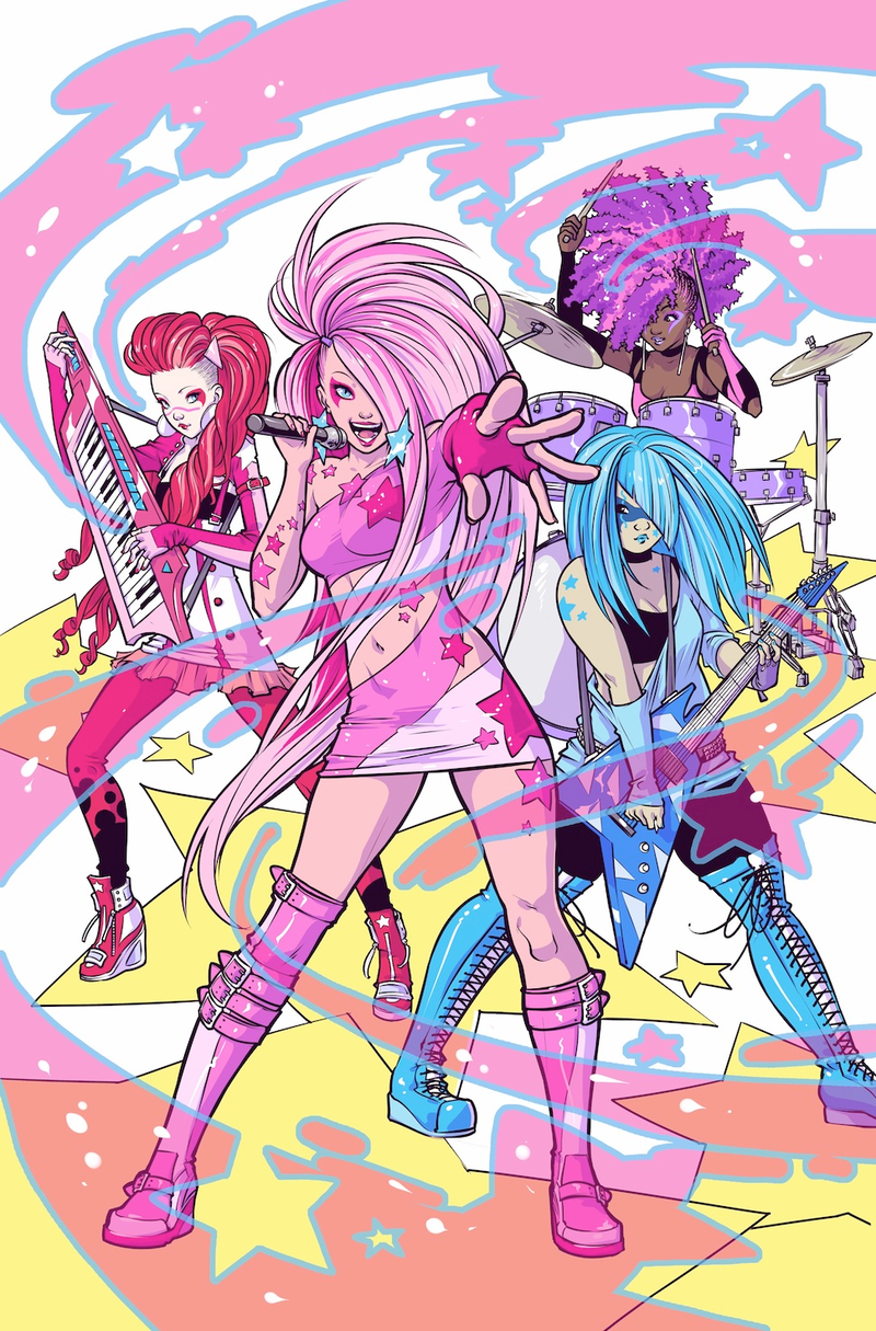 Illustration for article titled The New Jem And The Holograms Look Reasonably Outrageous (Updated!)